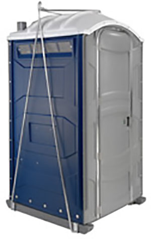 Sling Unit - Designed for hi-rise construction projects, Crane lift capable, 60 gallon Holding Tank & Urinal, Hand Sanitizer